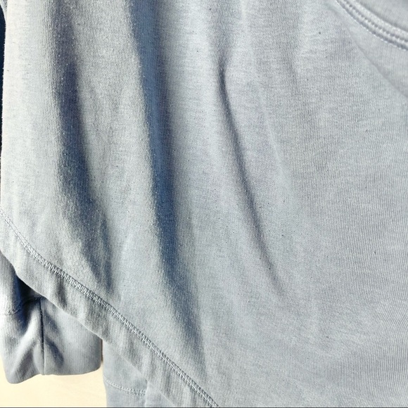 Old Navy Active Light Blue Surplice Wrap Knit Pullover S - Picture 4 of 4